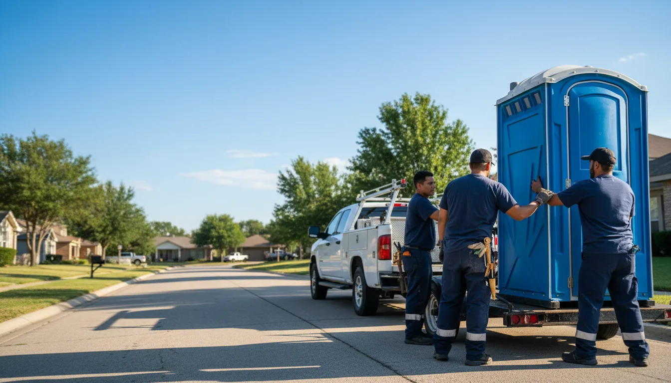 Portable Toilet Rental in Early, TX near me